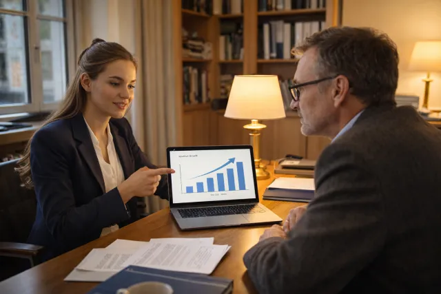 Präsentation der Diplomarbeit: Perfektes Beispiel von der Struktur bis zum Design